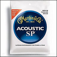 Acoustic Guitar Strings SP Phosphor Bronze MSP 4150 Single Set, Light Medium 12-55-P.O.P.